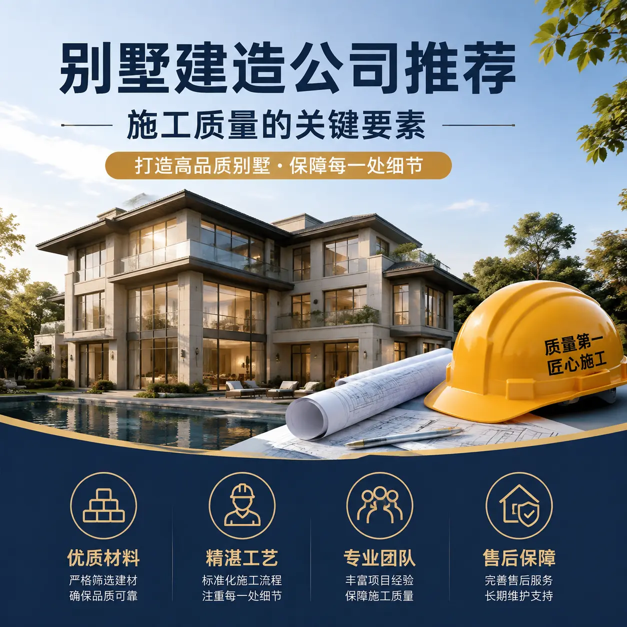 别墅建造公司推荐: 兴义 施工质量的关键要素
