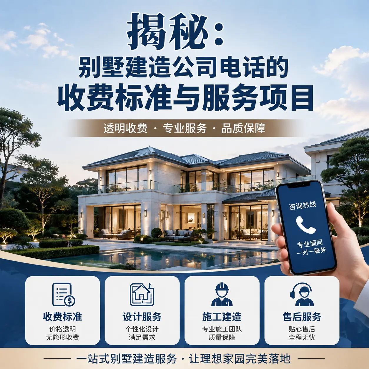 揭秘:兴义别墅建造公司电话的收费标准与服务项目