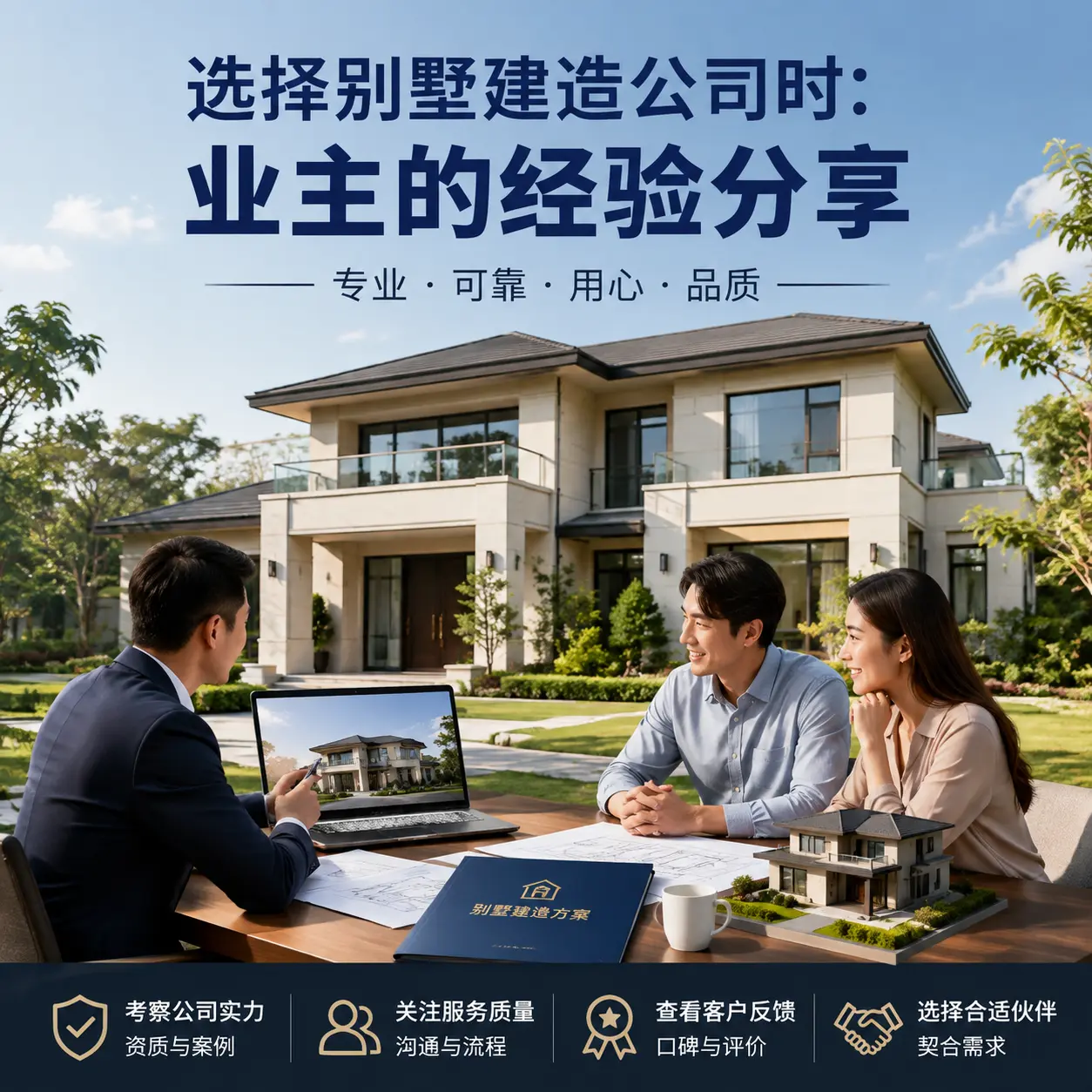 选择别墅建造公司时： 兴义 业主的经验分享