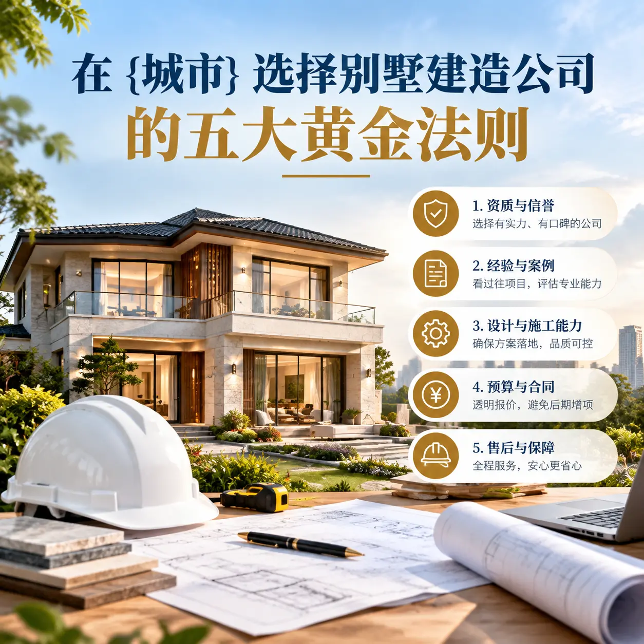 在 兴义 选择别墅建造公司的五大黄金法则