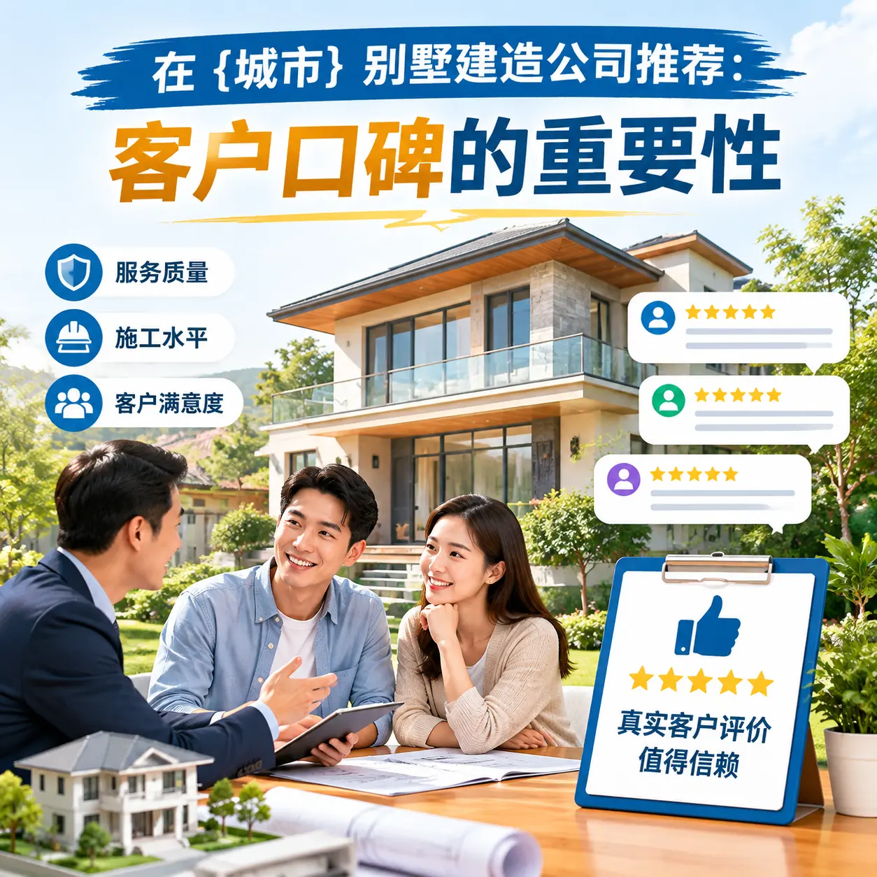 在 兴义 别墅建造公司推荐：客户口碑的重要性