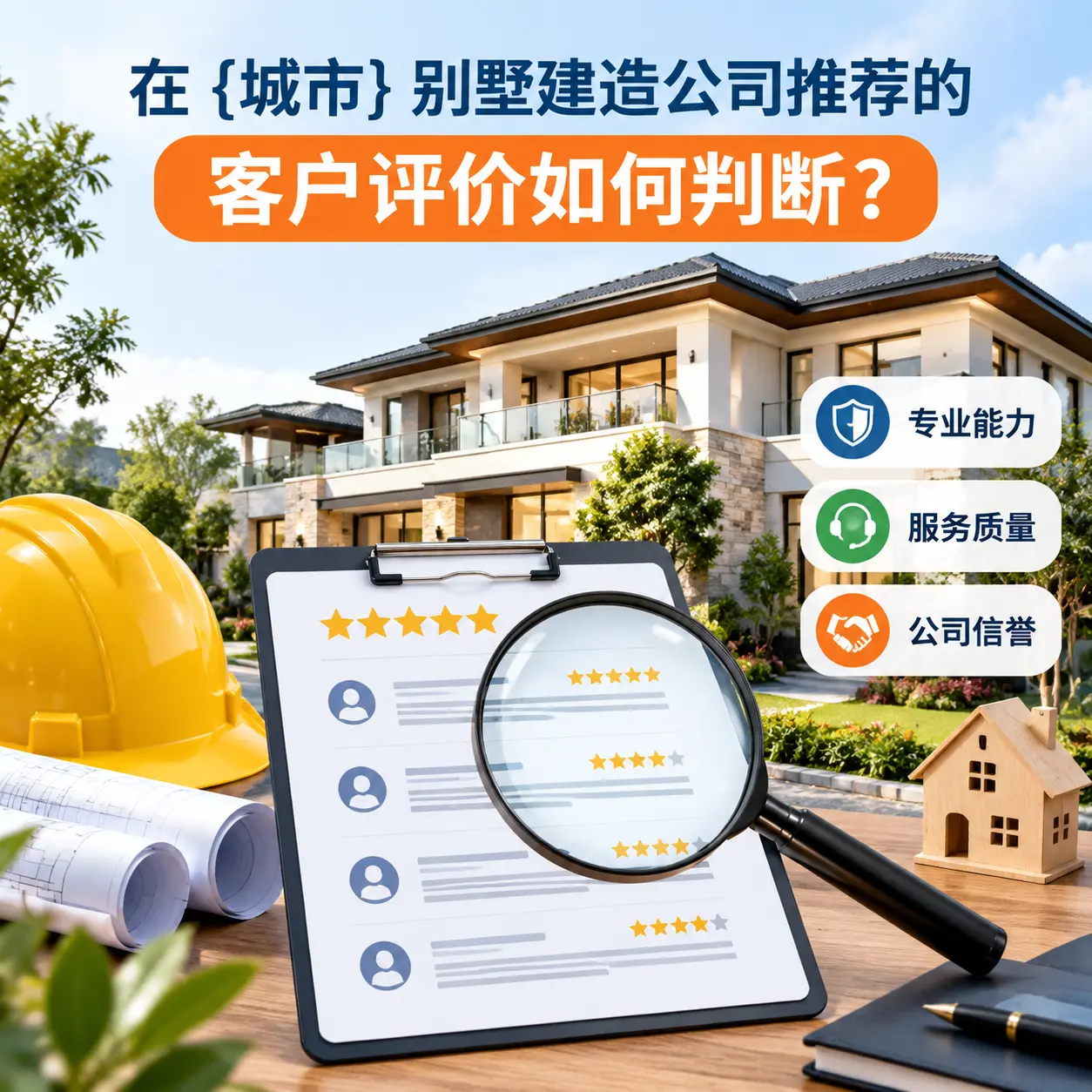 在 兴义 别墅建造公司推荐的客户评价如何判断?