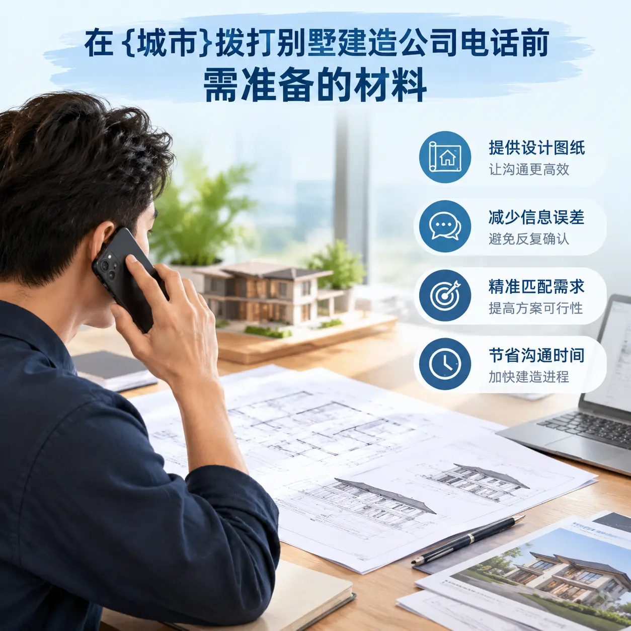 在兴义拨打别墅建造公司电话前需准备的材料