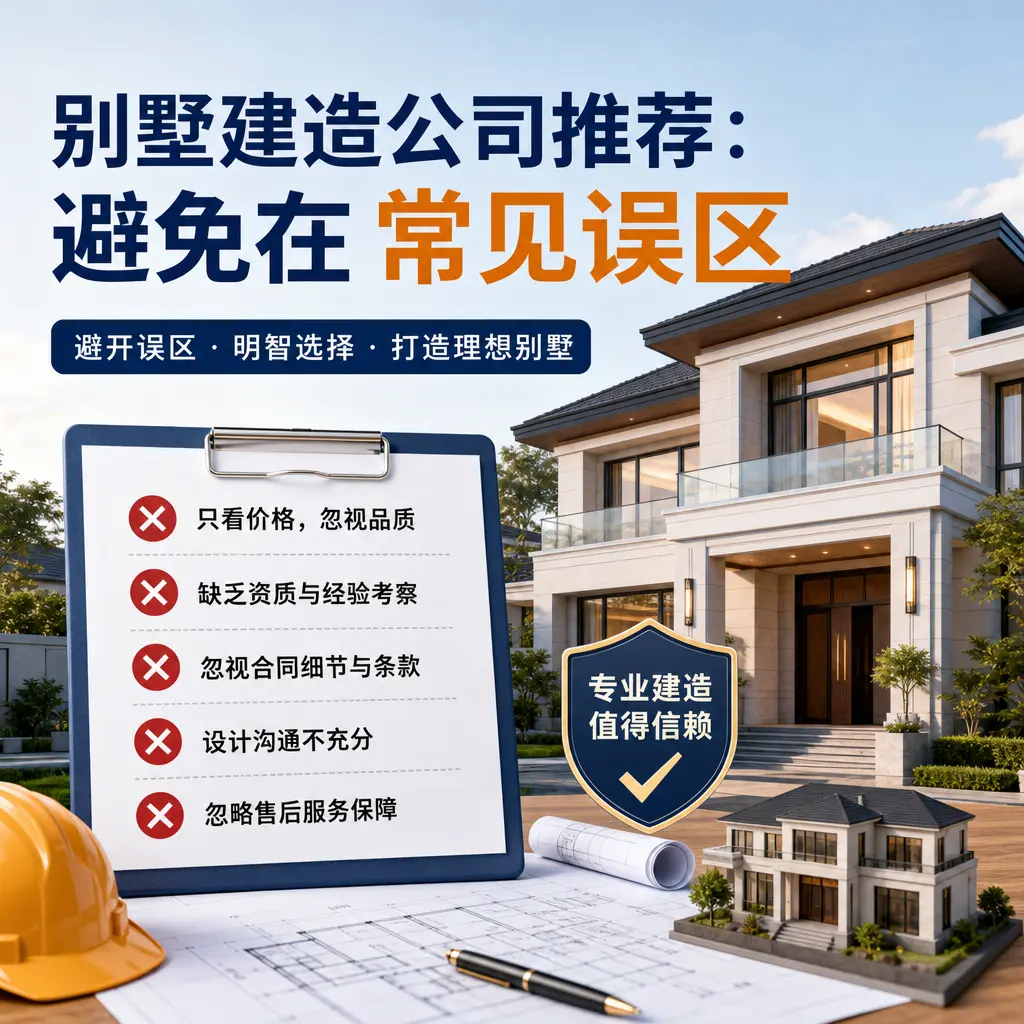 别墅建造公司推荐:避免在 兴义 的常见误区