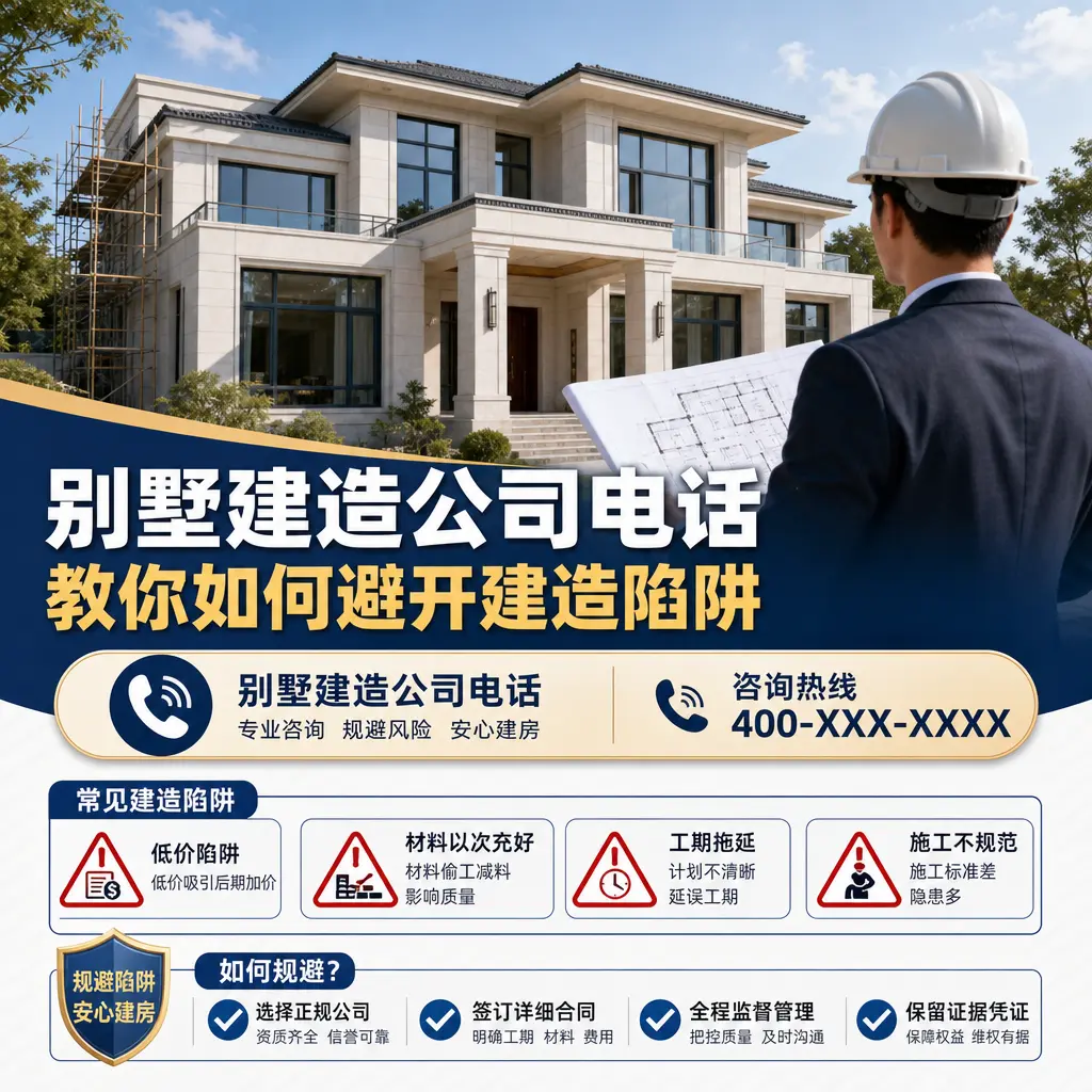 别墅建造公司电话,教你如何避开建造陷阱