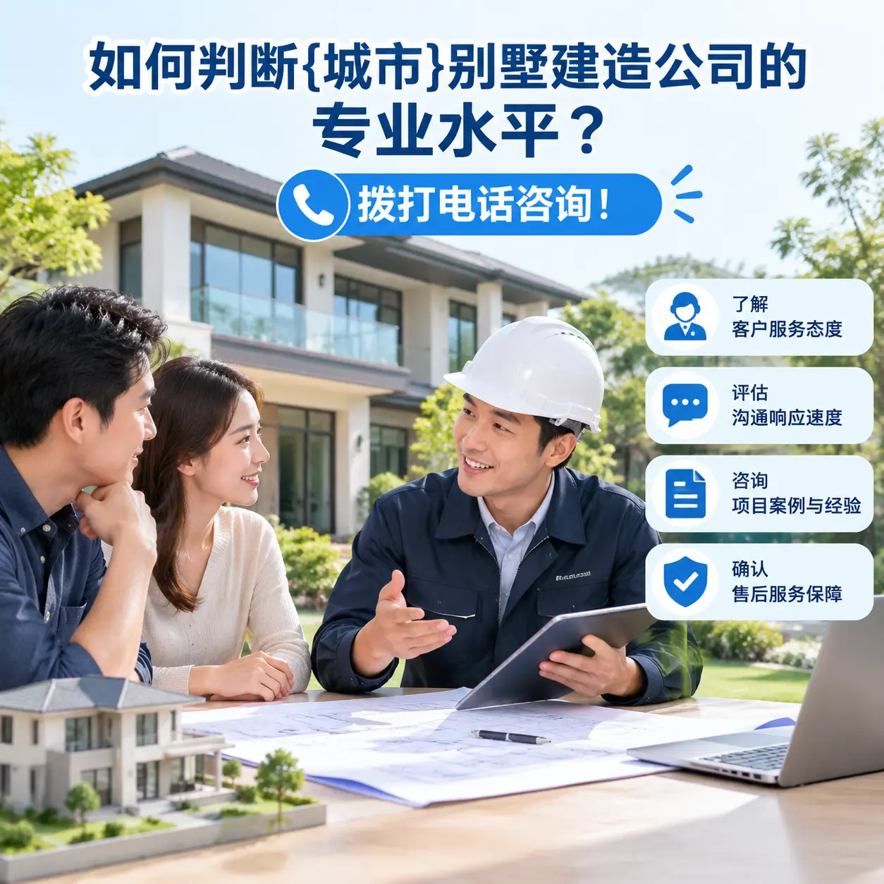 如何判断兴义别墅建造公司的专业水平?拨打电话咨询!